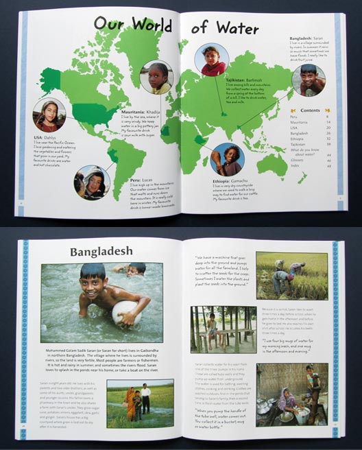 World Of Water spread
