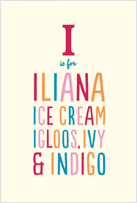 Iliana print